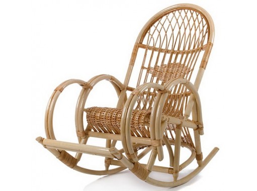 Кресло-качалка "Клуша", с подножкой
