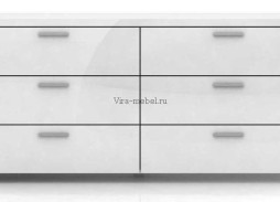 "Элит 25" комод с глянцевым фасадом.
