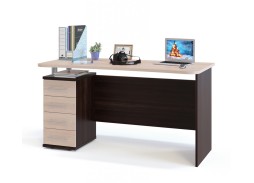 Компьютерный стол КСТ-105 с тумбой ф-ка Сокол 12 570 Р. в Вира Мебель Компьютерный стол КСТ-105 с тумбой ф-ка Сокол