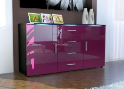 "Элит 72" комод с глянцевым фасадом. 18 600 Р. в Вира Мебель "Элит 72" комод с глянцевым фасадом.