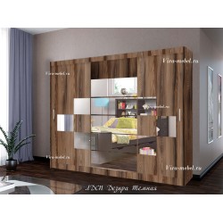 шкаф купе Эконом №22 с зеркалами