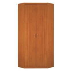 Угловой двухдверный шкаф