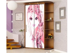 Шкаф купе с фотопечатью "Миллениум Ф 2,3" 14 600 Р. в Вира Мебель Шкаф купе с фотопечатью "Миллениум Ф 2,3"
