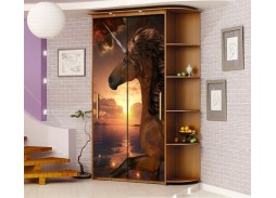 Шкаф купе с фотопечатью "Миллениум Ф 2,5" 14 600 Р. в Вира Мебель Шкаф купе с фотопечатью "Миллениум Ф 2,5"