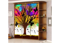 Шкаф купе с фотопечатью "Миллениум Ф-3,2" 21 800 Р. в Вира Мебель Шкаф купе с фотопечатью "Миллениум Ф-3,2"