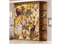 Шкаф купе с фотопечатью "Миллениум Ф-3,4" 21 800 Р. в Вира Мебель Шкаф купе с фотопечатью "Миллениум Ф-3,4"