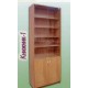 Книжный шкаф "Книжник 1" по цене 10 500 Р. Книжный шкаф "Книжник 1"