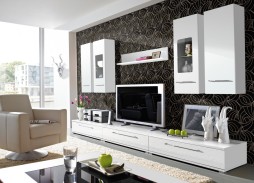 "Глянец 34" стенка с глянцевыми фасадами