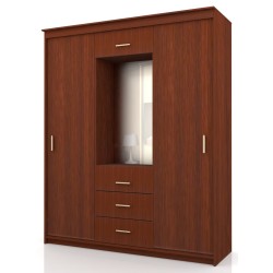 шкаф купе Сакура 15 с зеркалом