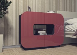 "Модерн 5" глянцевый комод  17 700 Р. в Вира Мебель "Модерн 5" глянцевый комод