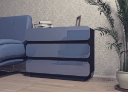 "Модерн 9" глянцевый комод  22 500 Р. в Вира Мебель "Модерн 9" глянцевый комод