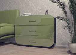 "Модерн 13" глянцевый комод  18 850 Р. в Вира Мебель "Модерн 13" глянцевый комод