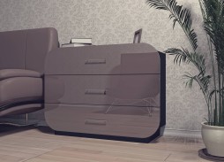 "Модерн 13" глянцевый комод  18 850 Р. в Вира Мебель "Модерн 13" глянцевый комод