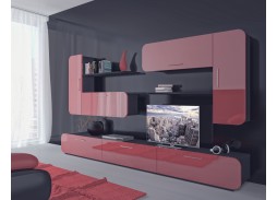 "Модерн 2" глянцевая стенка 36 600 Р. в Вира Мебель "Модерн 2" глянцевая стенка