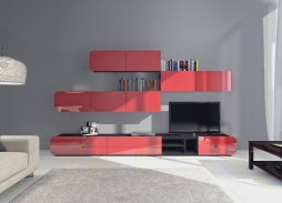 "Модерн 8" глянцевая стенка