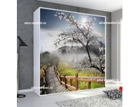 Иллюзия 4 шкаф купе с фотопечатью