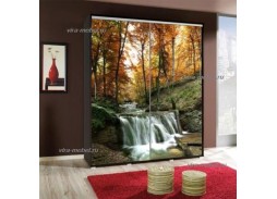 "Иллюзия 8" шкаф купе с фотопечатью  14 450 Р. в Вира Мебель "Иллюзия 8" шкаф купе с фотопечатью