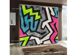 "Иллюзия 12" шкаф купе с фотопечатью 