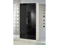 Глянец 12 глянцевый распашной шкаф
