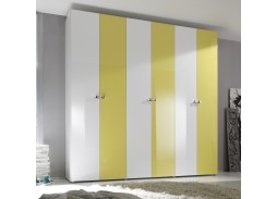 "Класс 17" распашной глянцевый шкаф