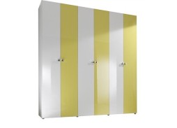 "Класс 17" распашной глянцевый шкаф