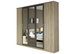 "Класс 23" распашной глянцевый шкаф