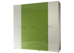 "Класс 28" распашной глянцевый шкаф