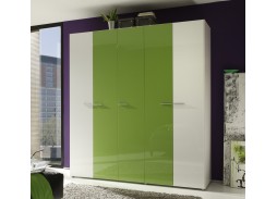"Класс 28" распашной глянцевый шкаф