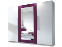 Класс 39 глянцевый распашной шкаф