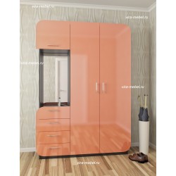 Модерн 7 прихожая с глянцевым фасадом