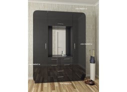 "Модерн 8" прихожая с глянцевым фасадом 45 300 Р. в Вира Мебель "Модерн 8" прихожая с глянцевым фасадом