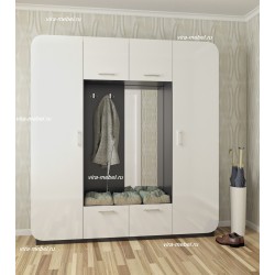 Модерн 10 прихожая с глянцевым фасадом