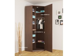 "Эконом 1" классический угловой шкаф 