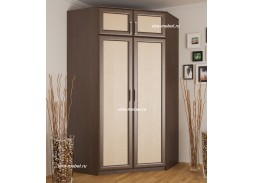 "Эконом 4" шкаф угловой с антресолью