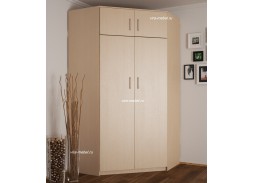 "Эконом 17"  угловой шкаф с антресолью