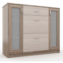 Комод 2,3 стеклодвери