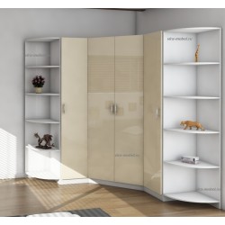 Меркурий-Люкс 16 глянцевый набор шкафов