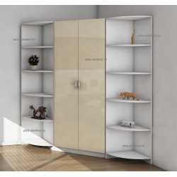 Меркурий-Люкс 15 глянцевый набор шкафов