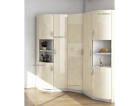 Меркурий-Люкс 14 набор шкафов с радиусными дверями