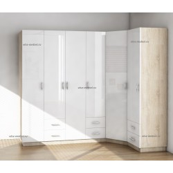 Меркурий-Люкс 9 глянцевый набор шкафов