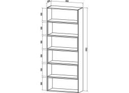 Стеллаж "Фрегат" (h 1992) ф-ка ВМФ