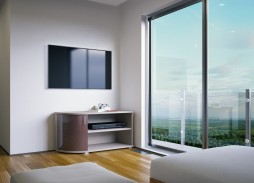 Тумба ТВ радиусная №9