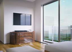 Тумба ТВ радиусная №12