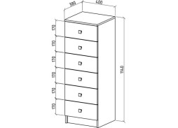 "Бостон-4" комод, ф-ка ВМФ