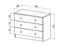 "Бостон-5" комод, ф-ка ВМФ
