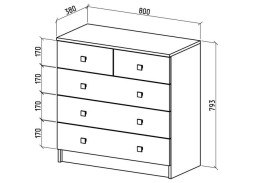 "Бостон-10" комод, ф-ка ВМФ