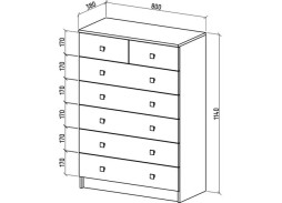 "Бостон-12" комод, ф-ка ВМФ