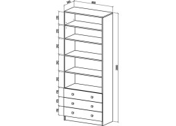 "Бостон-8" стеллаж, ф-ка ВМФ