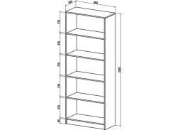 "Бостон-5" шкаф бельевой, ф-ка ВМФ