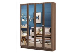 "Бостон-17" шкаф бельевой/платяной (ШБ-7Б+ШБ-8П), ф-ка ВМФ